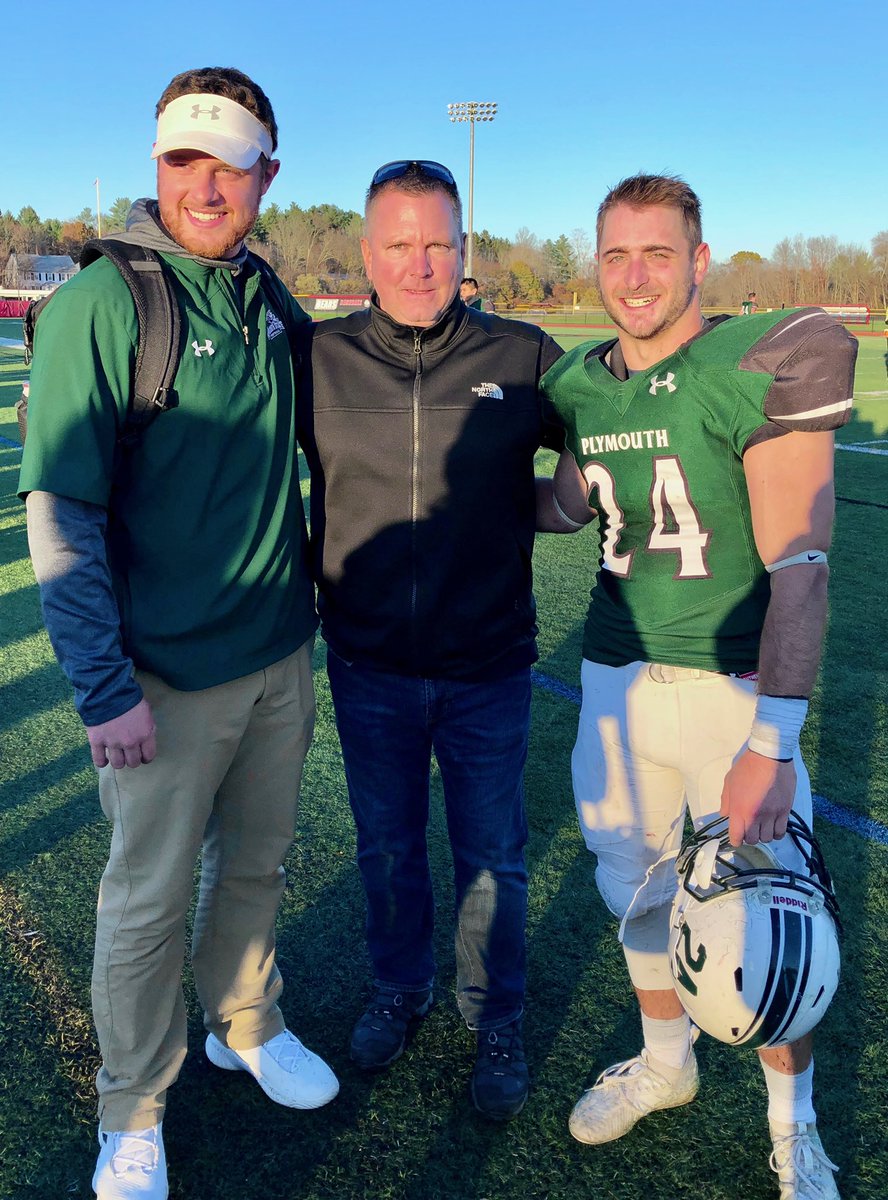 A great weekend weekend getting to see Jag alums, senior Captain Matt Shea and <a href="/EagleTribSports/">EagleTrib Sports</a> MVP and Windham QB, Brendan McInnis as PSU QB Coach. #biggerandbetter