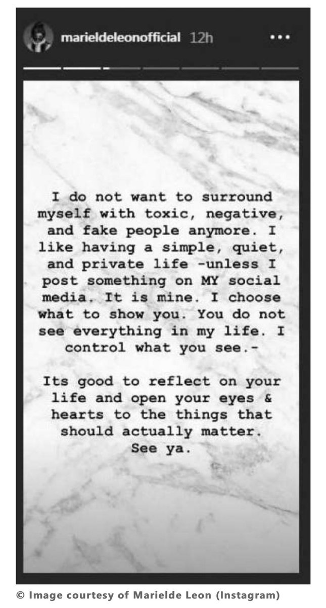brndngrn's tweet photo. #MarielDeLeon wants to forget being a beauty queen bec she lost support after nixing Dutete. She doesnt want #negativity but dishes it out freely. You reap what you sow, dear. ๐๐๐ https://t.co/lowOz0B8b7