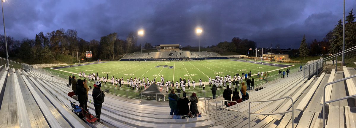 WilliamDegnan's tweet photo. Great game @LFC_FOOTBALL !! 42-14 winner at the Banta Bowl. The second best field in the conference! @billydegnan1 and the offense heated up in the cold night and the defense shut down Lawrence!!! LOVE THIS TEAM!!!!! #fawellisthebest #sevenandone #dontstopnowboys #bigweekcoming https://t.co/7PIK9RqSUE