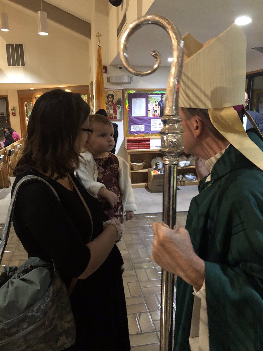 Tonight at Immaculate Conception Clarksville I Installed Fr. Jacob Dio as pastor followed by the Casino night school fundraiser. May God bless this active parish.