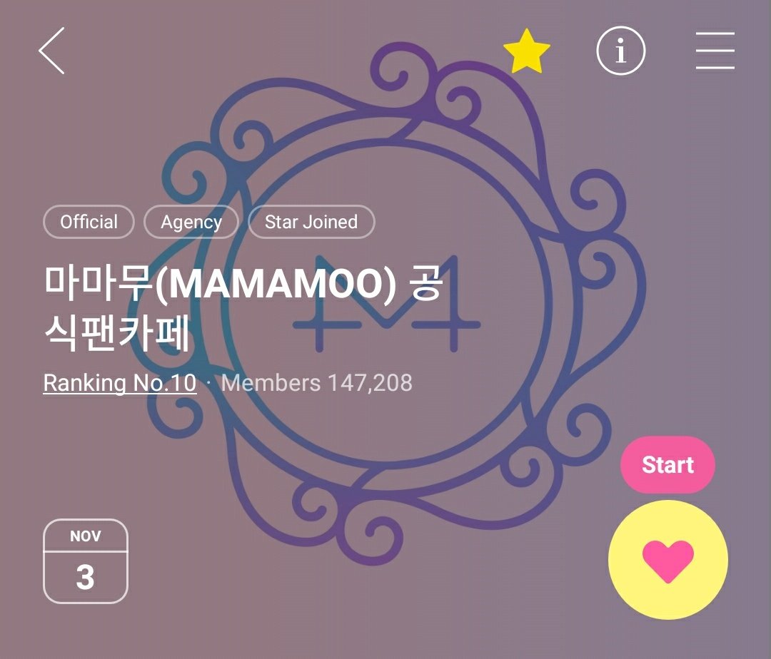 _bb011's tweet photo. Mamamoo and Apink exchanged places in gg fancafe ranking as Mamamoo finally takes the 2nd spot with 147,208 members. Apink is now 3rd with 147,155 members. https://t.co/7RWi7NI6zP