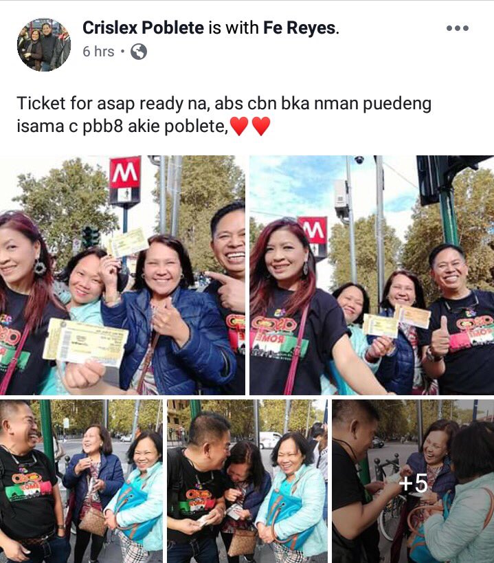 AkieOfficial's tweet photo. Ready na sina Mama at friends namin sa Rome. Baka naman po makasama po.

AKIE forASAPNatinToRome

@ASAPOFFICIAL 
@direklauren 
@iamcynthiabear https://t.co/hhlOBXiqyg