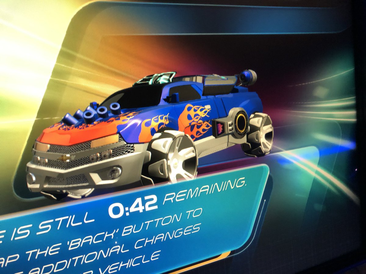 BuckeyeCoaster's tweet photo. #TestTrack car designs done by each of our kids! Haydenโs Blue Car won overall by 8 points & my father-in-law loves his first ride on it. #WaltDisneyWorld #WDW #EpcotTestTrack #WDWTestTrack https://t.co/f3XBN11GNd