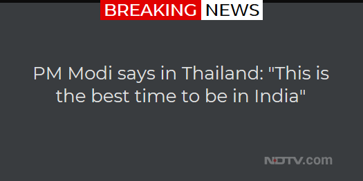 NDTV tweet media