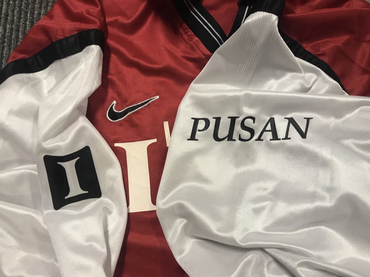 For Sale. Busan (Pusan!) I-Park vintage XXL matchworn Classic! 61 cm chest. Ex condition. (Traded in a years ago but pruning collection). Know lore! Player? Season? Tell us! $149 ($14 worldwide shipping). Or trades for rare J.League?!