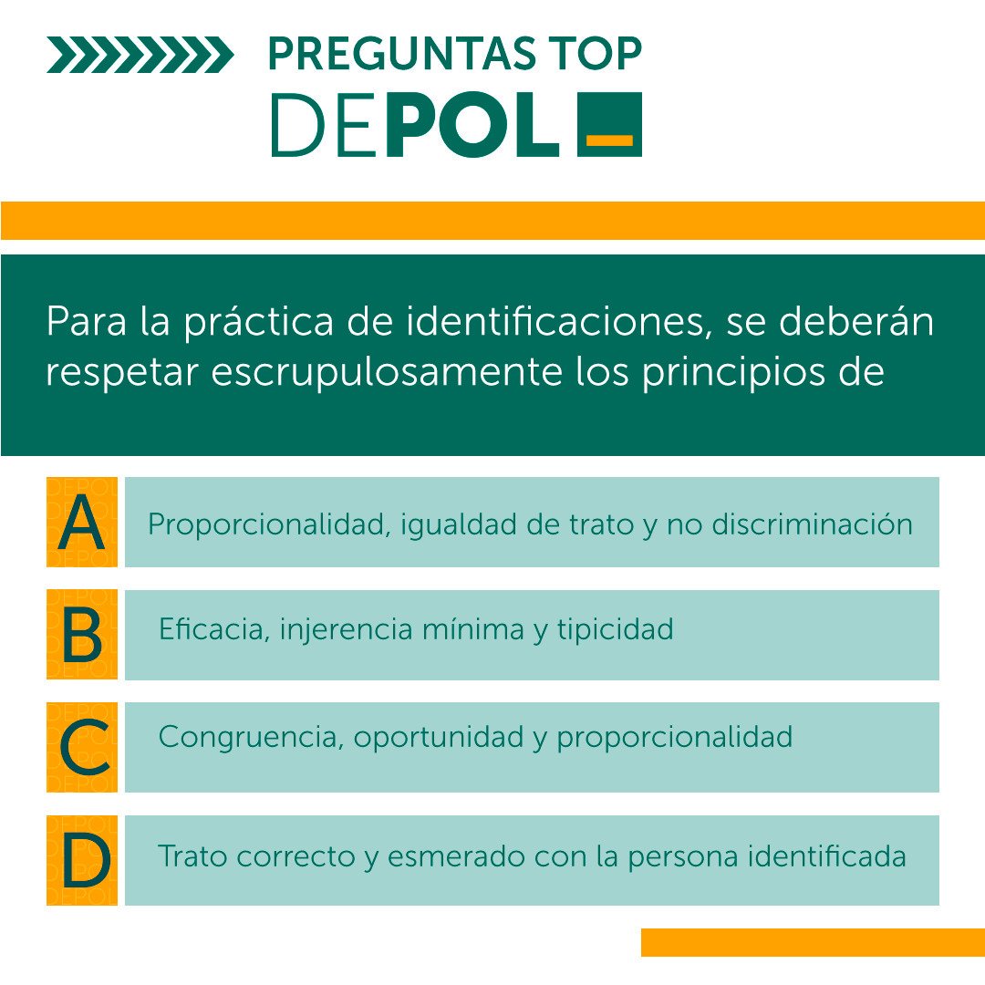 GCivilDepol's tweet photo. PREGUNTA TOP DEL DÍA!
Marca la respuesta que creas correcta en el casillero que encontrarás en los comentarios.
Esta noche damos la solución!!
#depolgc #preguntatop #opogc #guardiacivil #benemerita #aporla126 #futuroGC #elhonoresmiprincipaldivisa #sentimientoverde https://t.co/ColmpIVqh2