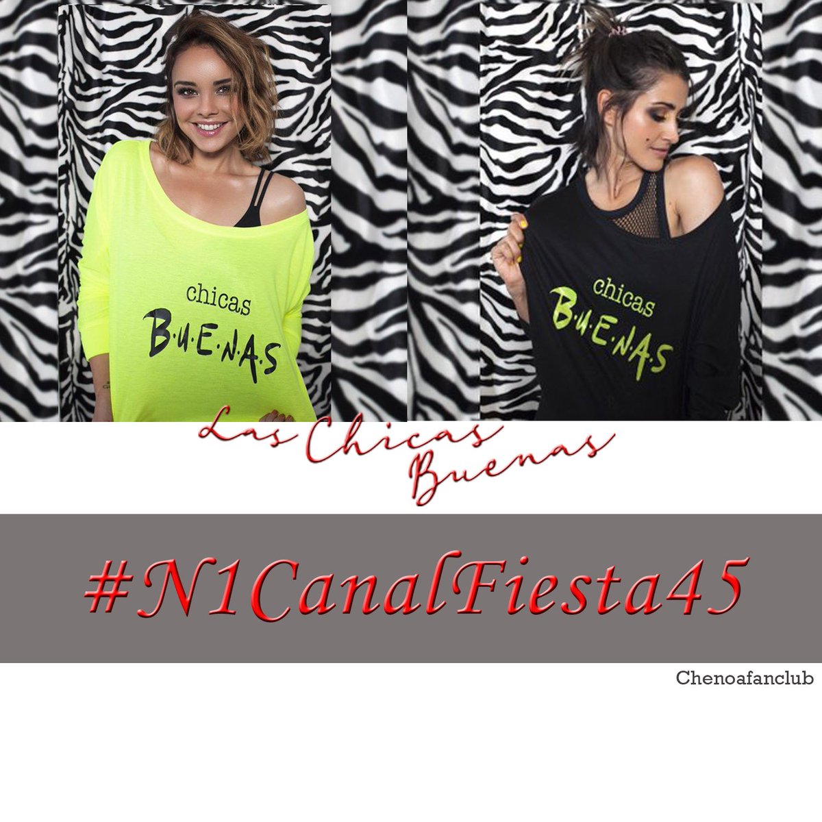 chenoafanclub's tweet photo. 📢🔴 HILO de VOTACIONES para  #LasChicasBuenas de @Chenoa feat @BAREI_MUSIC 

VOTA para que sea número 1 de @canalfiesta 
⬇️⬇️⬇️

Mi canción favorita para que sea #N1CanalFiesta45 es #LasChicasBuenas de @Chenoa feat @BAREI_MUSIC  @canalfiesta https://t.co/gNXmLxinTu