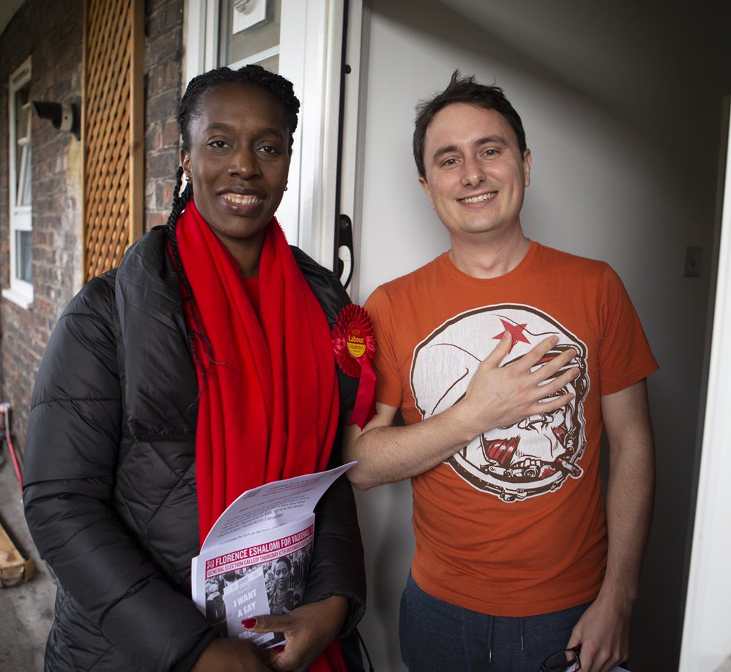 VauxhallLabour's tweet photo. Great to launch @FloEshalomi campaign out on the Cowley Estate, where Flo was born! It might’ve been a bit wet and windy but we had a great time! Bring on December 12! #GoWithFlo 
🌹🌹🌹🌹🌹🌹🌹🌹🌹🌹🌹🌹 https://t.co/URqy2edJ6h
