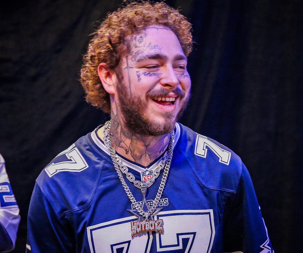 post malone cowboys jersey