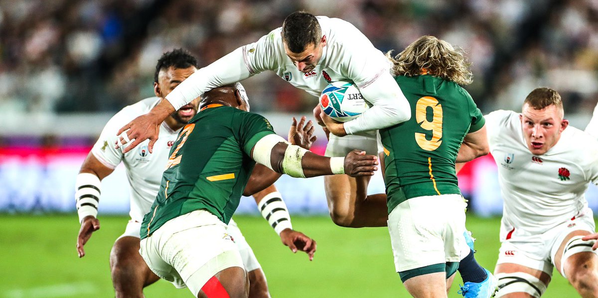 Springboks's tweet photo. 📊 All the stats from the RWC final
2⃣ tries and 6⃣ penalty goals
9⃣5⃣% tackle success
💯% set-piece (again)

🔗 https://t.co/9gxeW4uIxC

#StrongerTogether #RWCFinal #WebbEllisCup https://t.co/rHgUWSH1A3