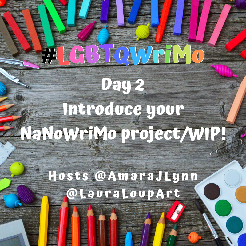 TGStoneButch's tweet image. #LGBTQWriMo day 2 Intro yr WIP!

#ShockingViolet
queer polyam romance
intersection of 2 polycules
5 MCs
multiple romance arcs
meet cute
rship on the rocks
fuck buddies to lovers
friends to lovers
I fell for a couple
holiday romance
set against backdrop of trans inclusion activism