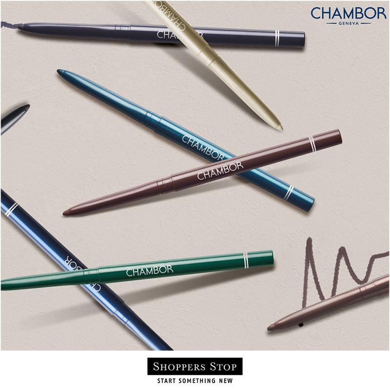 shoppersstop's tweet photo. Are you bold enough to wear the Intense Definition Gel Eyeliner by #Chambor available in 8 super-saturated shades for intense looks.
Get your by visiting your nearest Shoppers Stop stores or at https://t.co/dKFmCbIADj. https://t.co/satQ4YP7jT