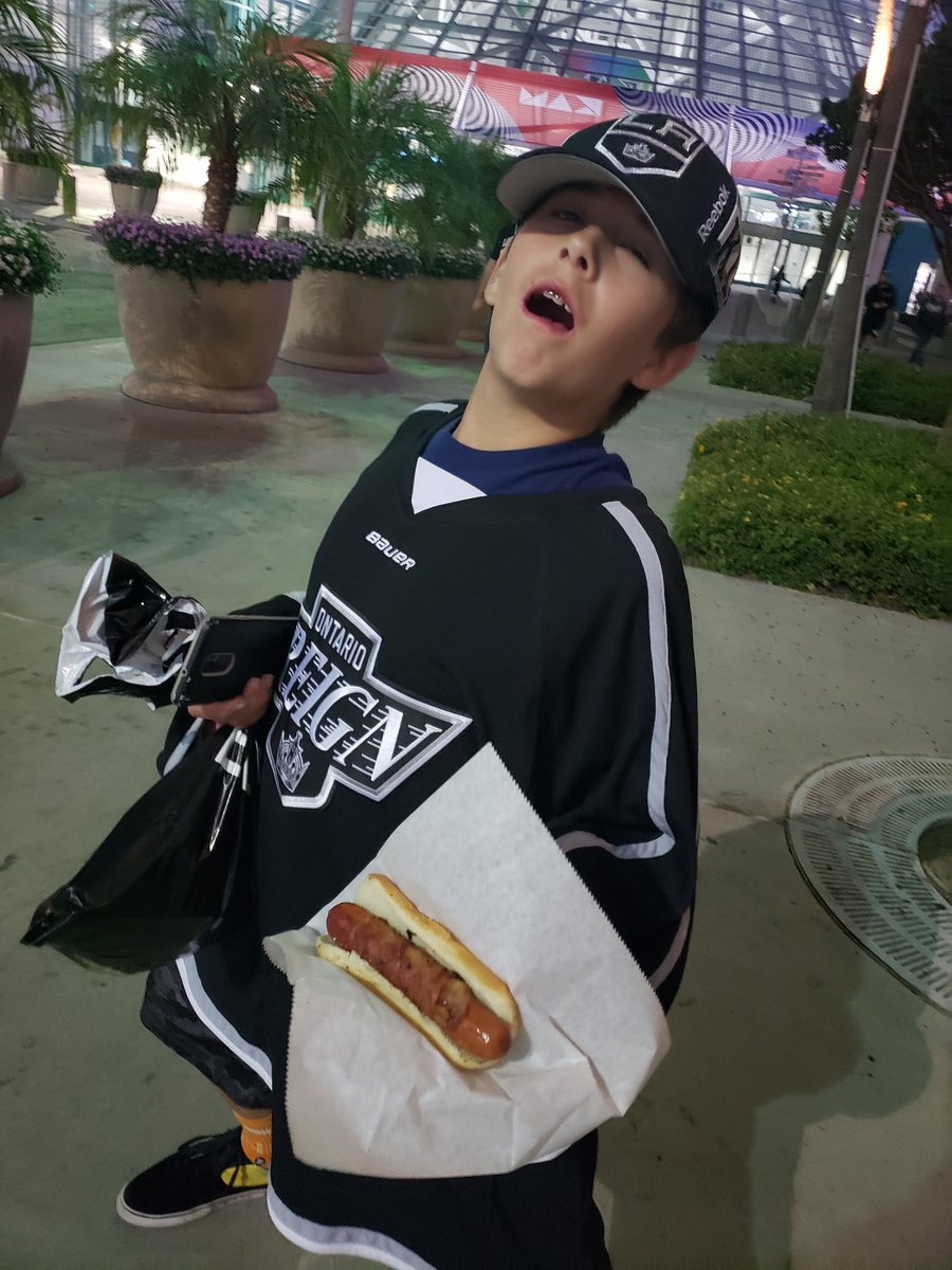 RachRedux's tweet photo. His face post game snack! #dangerdogs https://t.co/2QawHVblZC