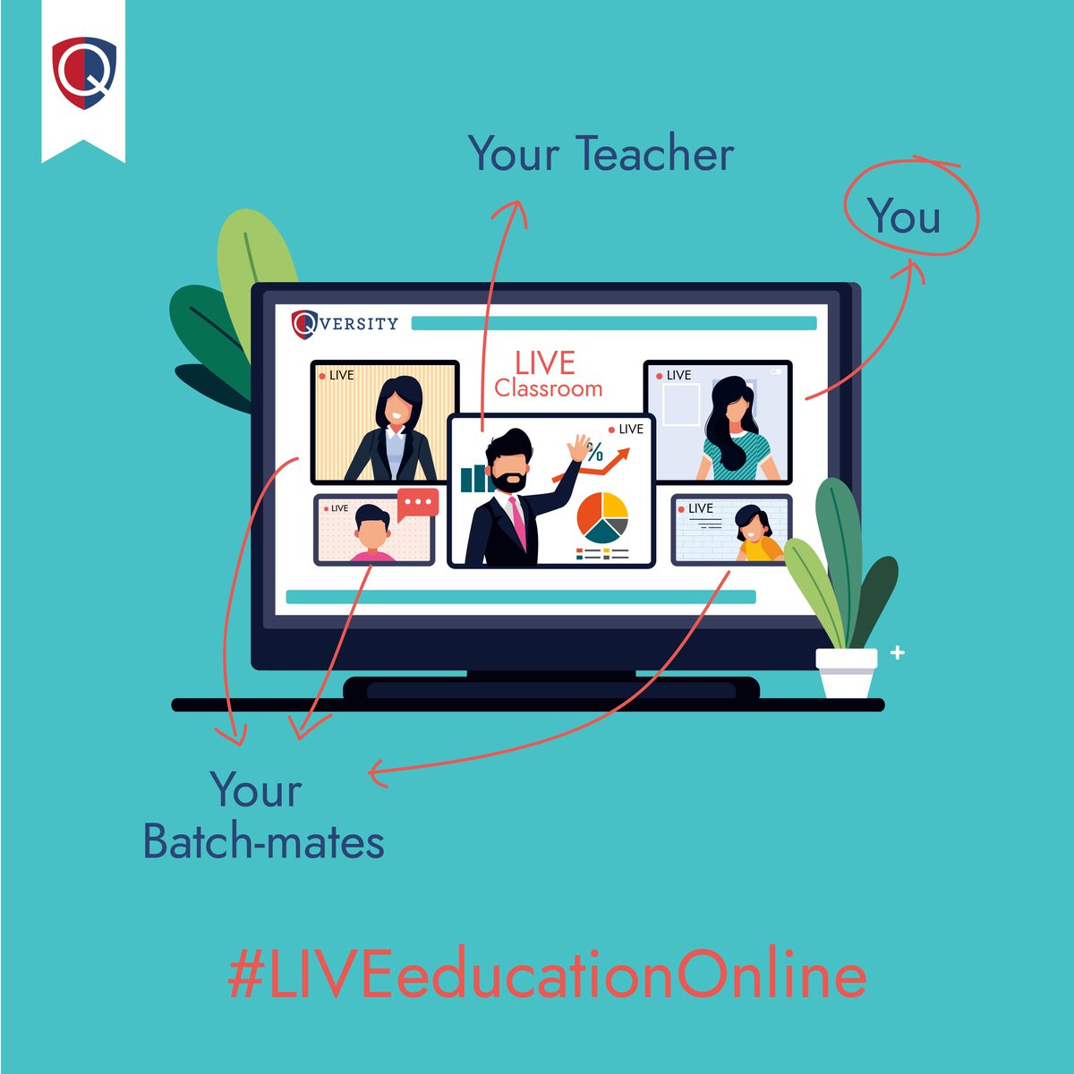 QVersity's tweet photo. Enter our Online classroom and see your teacher and batch-mates LIVE.
#liveclasses #education #onlineeducation #onlineclass #onlinecourse #liveeducation #livelearning #elearning #online #livetutor #certification #qversity #bejobready #jobs #career #website #edtech #onlineedtech https://t.co/0cLfy0toSC