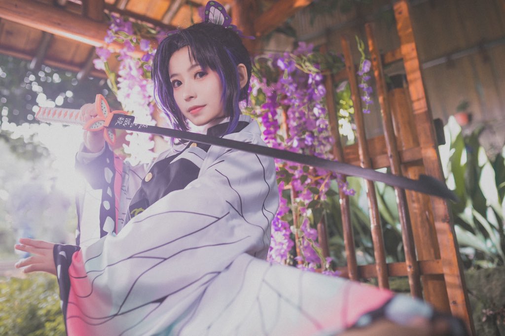 画像,🦋 #鬼滅の刃 #鬼滅之刃 #胡蝶しのぶ #胡蝶忍 #cosplay https://t.co/9j5Oz0f9iz。