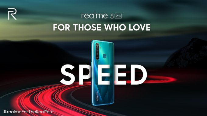 indiantopdeal's tweet photo. When being left behind is never an option, you need a #realmeForTheRealYou to stay ahead. With Snapdragon 712 AIE processor, #realme5Pro is for those who love speed. 
Know more: https://t.co/cLXeJU2l6B
#QuadCameraSpeedster https://t.co/qrtne4S9vj