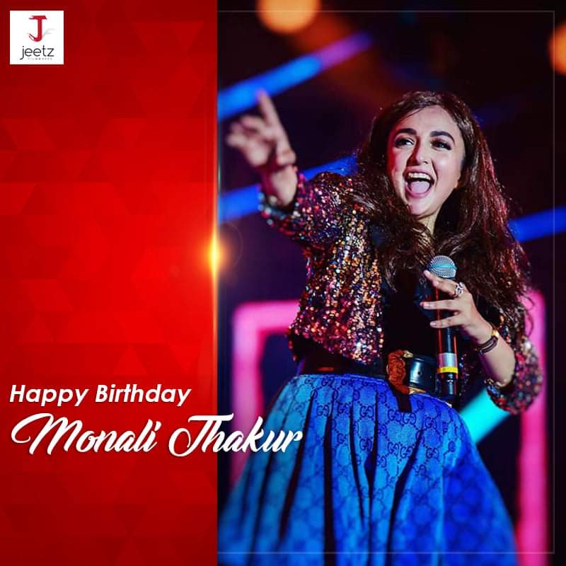 Her charm and melodious voice has won a million hearts. Happy Birthday to our much loved @monalithakur03. 🎉