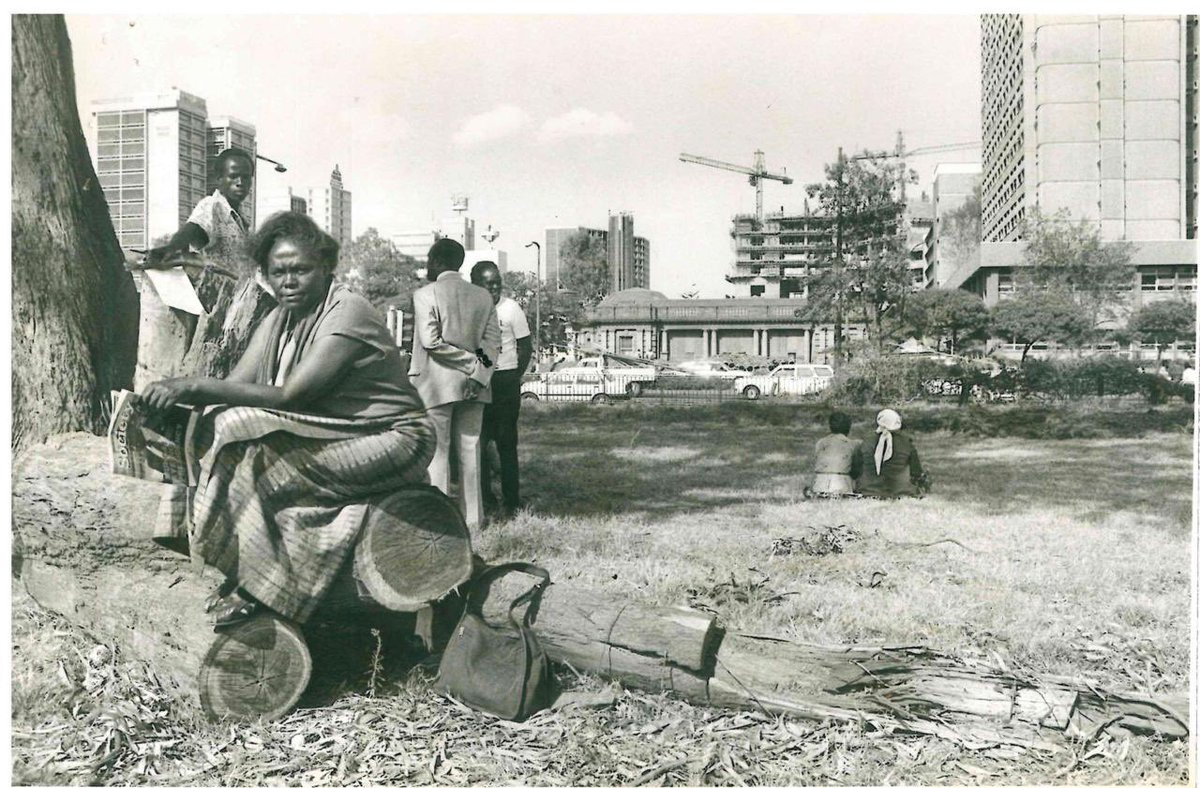 Wow! Mommy in 1991, in solidarity with #UhuruPark. We remember you today as we celebrate #DaimaUhuruPark with deep gratitude for the example that you were to us. We shall not let you down. #iamwangarimaathai <a href="/Wana____/">Jannik Beginner</a> <a href="/GreenBeltMovmnt/">Green Belt Movement</a>