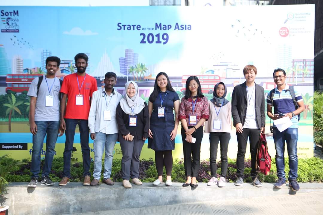 Some of SotM Asia 2019 Scholars