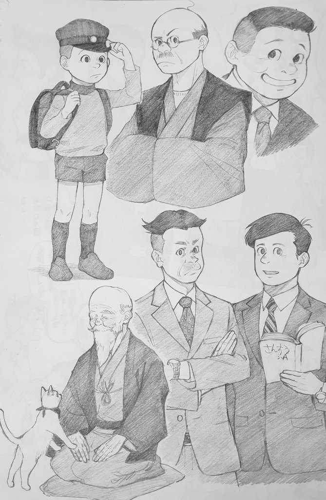 2年くらい前に描いた落書きなんだけどたぶんツイッターにあげてない 