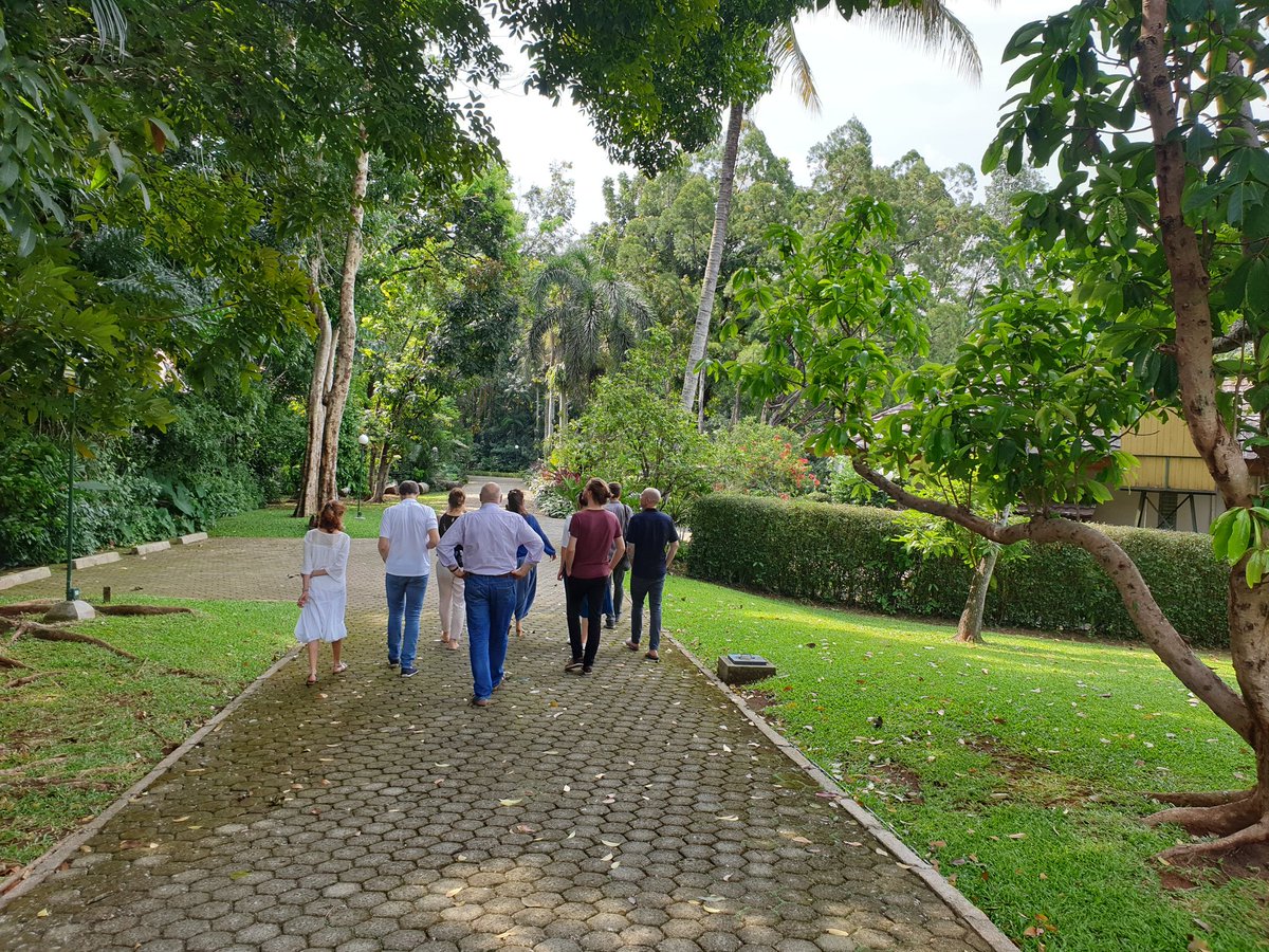 Enjoying TARA6 Transformative Adaptation Research Alliance <a href="/CIFOR/">CIFOR</a> in Bogor. Ideas, imagination,  inspiration!