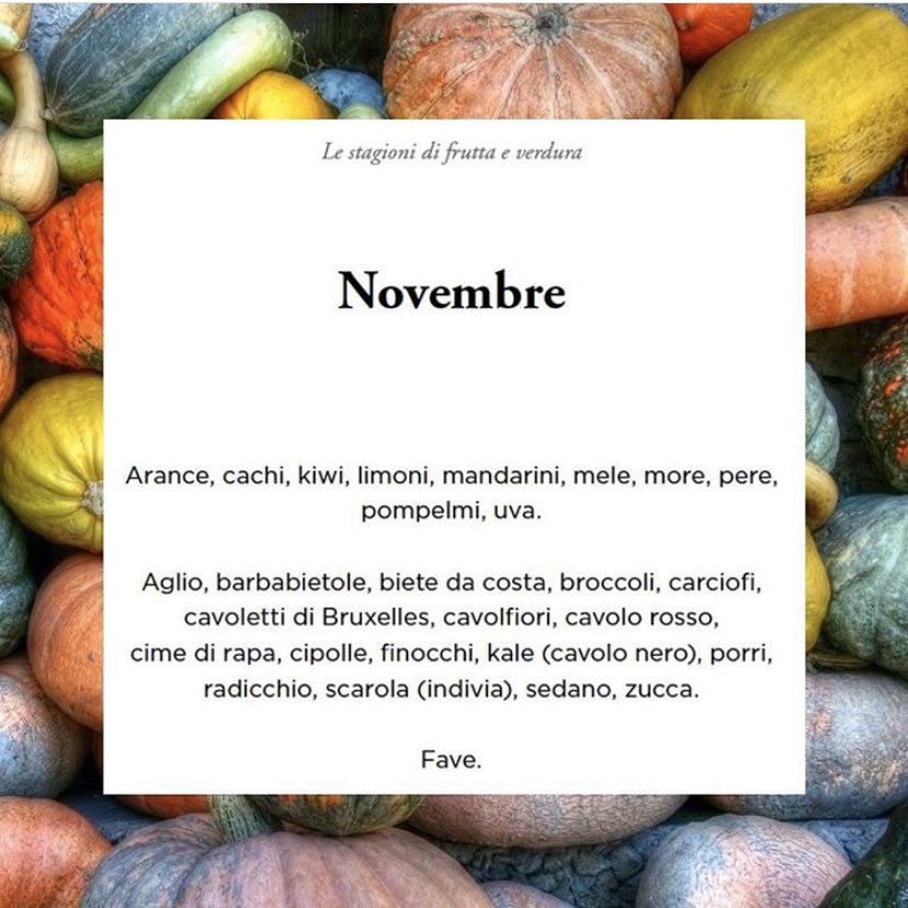elianaliotta's tweet photo. Novembre, ecco frutta e verdura di stagione.🍊🍏🍐🥦
Le fonti ufficiali si riferiscono alla raccolta nell'intero territorio italiano e arrivano dal Ministero delle politiche agricole e alimentari e dall'Istituto superiore di sanità.
#dietasmartfood #provedifelicità https://t.co/JDQKmzsvD9