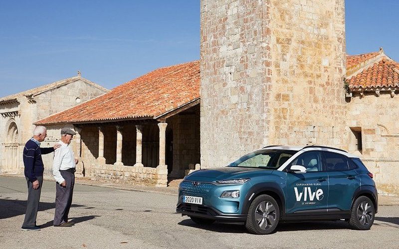 Hyundai posa en marxa el primer carsharing rural totalment elèctric d'Espanya 📲🚘buff.ly/2WmAQhS