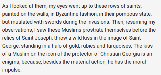 "Les Armeniens vont là uniquement pour gagner de l’argent" - Armenians go there just to make money. 