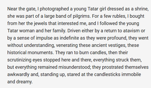 "Les Armeniens vont là uniquement pour gagner de l’argent" - Armenians go there just to make money. 