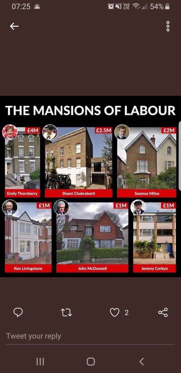 TobyLabGND's tweet image. This attack made me laugh. It&apos;s a condemnation of runaway property values in London, none of these are &apos;mansions&apos; but rather liveable homes in a city which is being eaten alive by capital. Brilliant example of need for #landforthemany