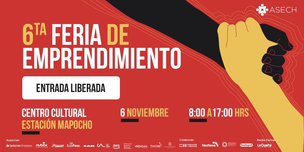 alemustakis's tweet image. Hace meses organizamos feria de Emprendimiento Asech estos días no sabíamos si suspender, sin embargo decidimos seguir adelante ocupar esta instancia para encontrarnos, apoyarnos y conectarnos con ayudas, oportunidades. Más q nunca encontrarnos y conversar lnkd.in/ebis6Na