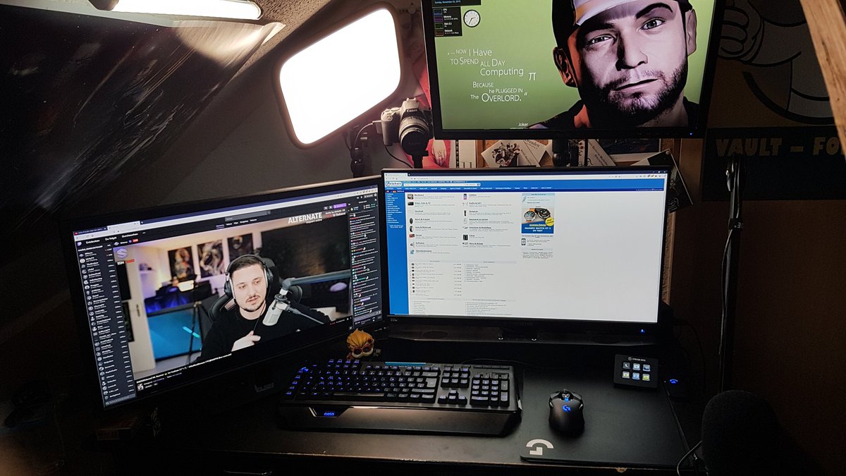 Nicht viel Platz aber irgendwie hat alles reingepasst. #shloroxsetup