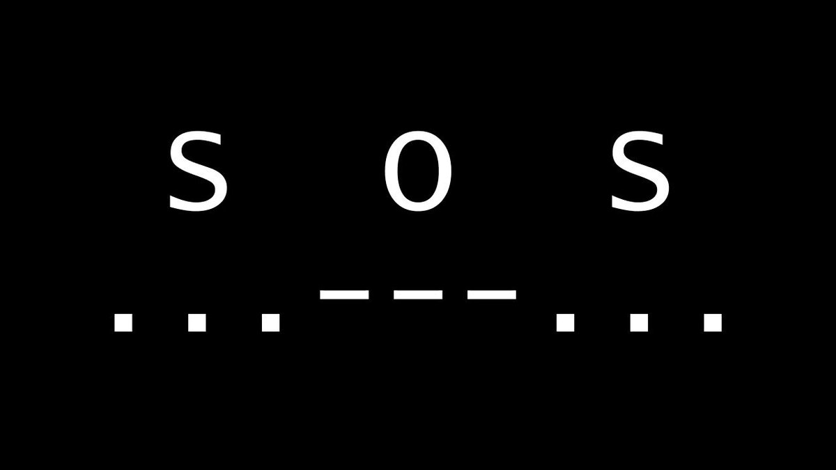 Thread by @BillHolohanSolr: "113 years ago today on 3 November 1906 an International Radiotelegraph Conference in Berlin selects "SOS" (· · · – – – · · ·) distress signa […]"
