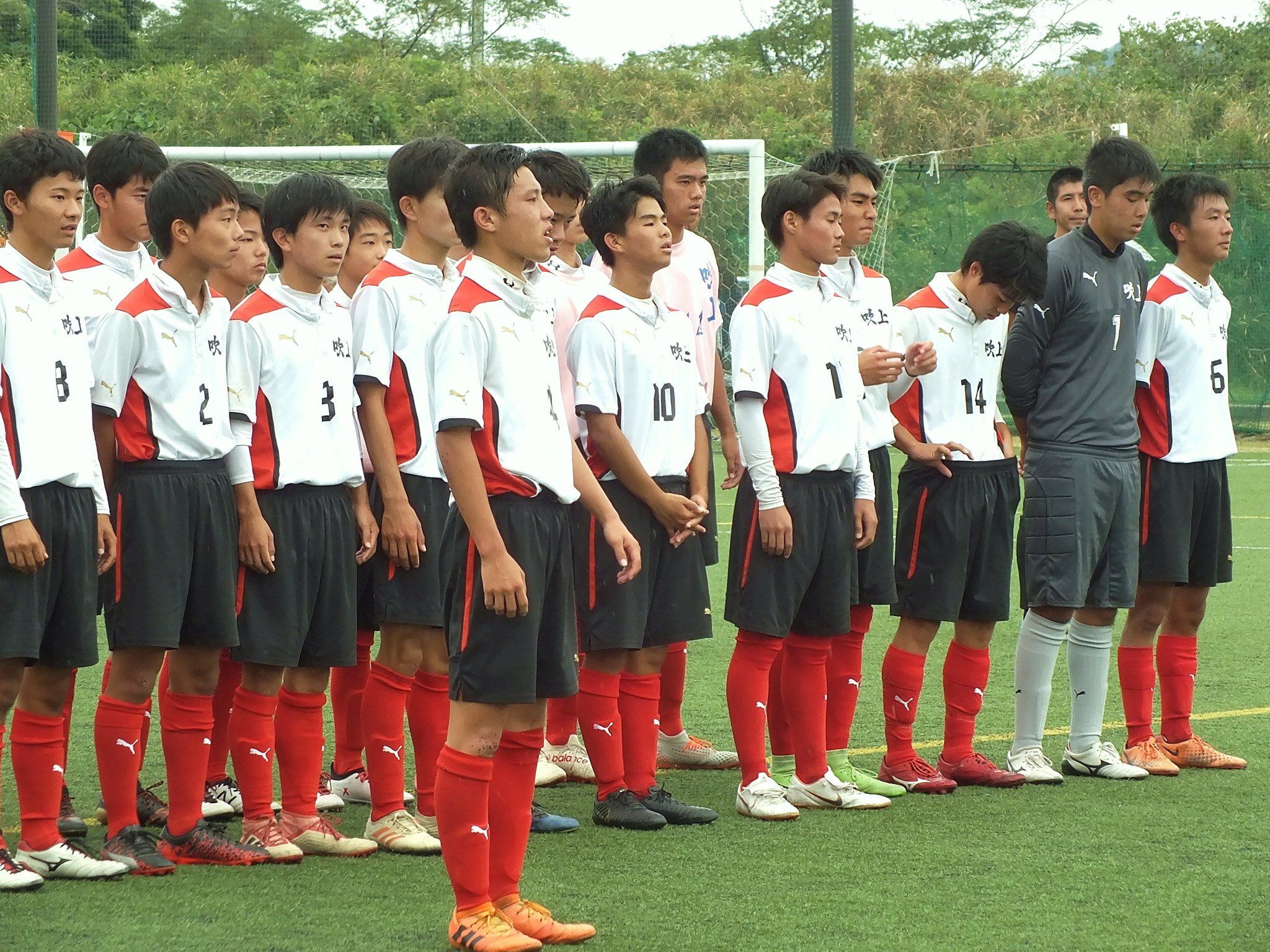 鹿児島のひこにゃん En Twitter ２０１９年１０月２８日 全国高校サッカー選手権鹿児島県大会 鹿児島 Vs 吹上 ４