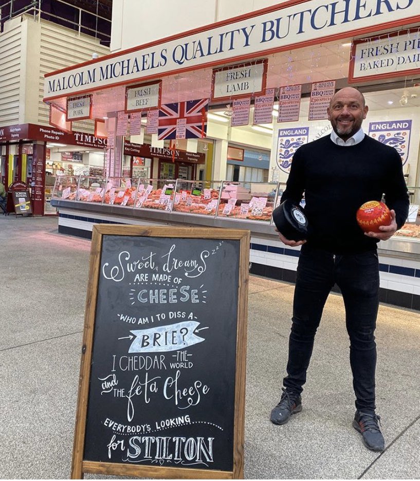 🎶Sweet Dreams are made of Cheese......🎵What’s your favourite?! 🧀 #cheese #cheesy #shoplocal @KirkgateMarket