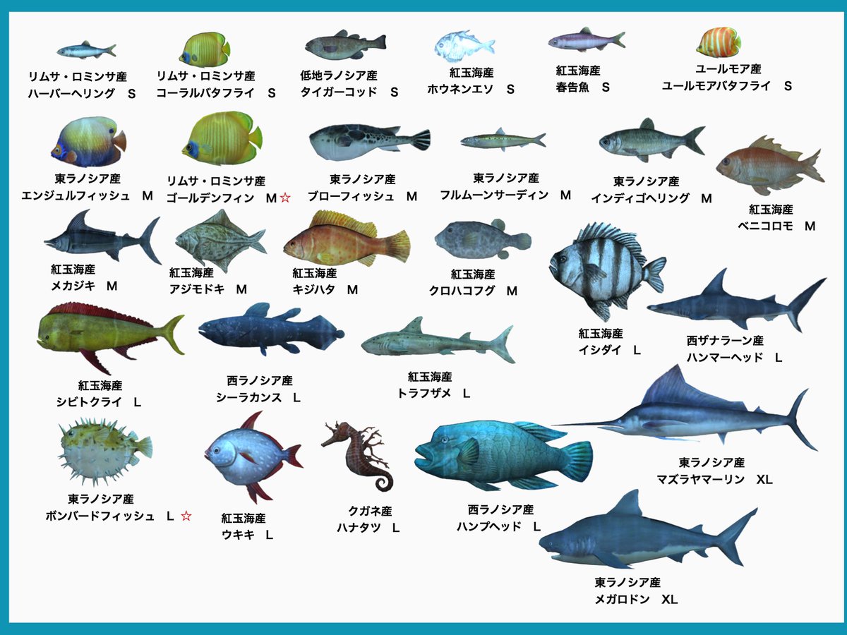 Kai Aquarium Shop Bistro Kimachi カタログ パッチ5 1 の魚追加しました カーバンクル ラベンダー21区1番 不定期営業ですが 休憩だけでも全然オッケー W お気軽にどうぞ 緑枠は淡水魚 青枠は海水魚です 全てのお魚の実物見れますので お Kai Aquarium Shop Bistro Kimachi カタログ パッチ5 1 の魚追加しました カーバンクル ラベンダー21区1番 不定期営業ですが 休憩だけでも全然オッケー W お気軽にどうぞ 緑枠は淡水魚 青枠は海水魚です 全てのお魚の実物見れますので お