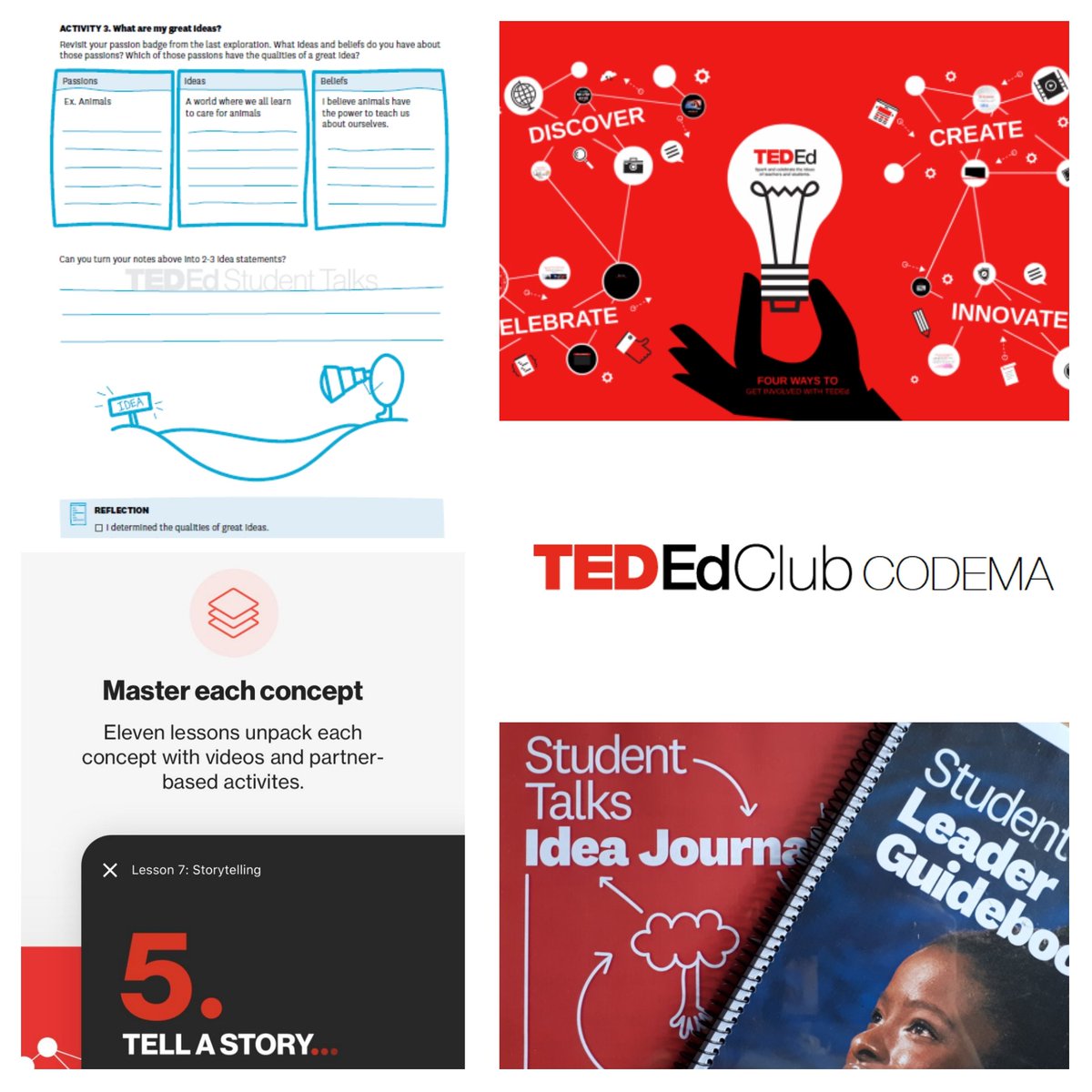 jr_quelle's tweet photo. Todo listo para poner en marcha el #TEDEdClubCODEMA. Primera sesión #DiscoverGreatIdeas del Student Talks Idea Journal. Mucha ilusión para desarrollar un proyecto apasionante #TEDEdStudentsTalks. Gracias a todos los que lo habéis hecho posible! @TED_ED @TEDxGijon @TEDxYouthGijon https://t.co/Xkx1jkpGIy