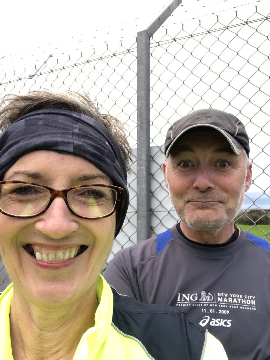 SarahPryce's tweet photo. Enormous thanks to the volunteers and staff of @cornwallairamb who were up in the early hours in miserable weather to set up the #runwayrunaround 

10k done, a PB achieved and a few more pounds towards the #NewHeliAppeal - and all before breakfast 🏃🏼‍♀️#RR2019 #cornwallairambulance https://t.co/uZWytVjWiV