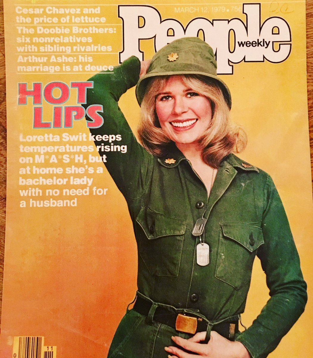 November 4:Happy 82nd birthday to actress,Loretta Swit(\"M*A*S*H\") 
