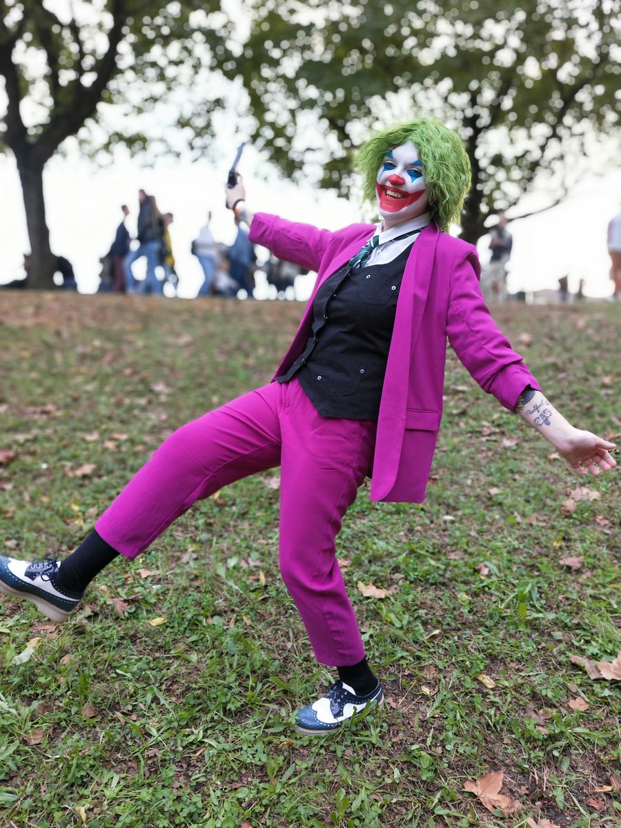 Ed ecco qui altre foto del Cosplay di #Joker che ho portato venerdì al #LuccaComics2019 ♥️