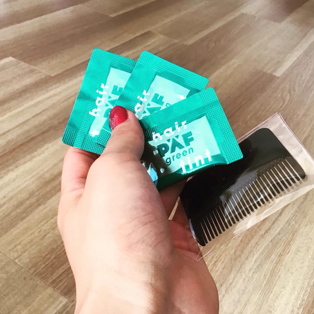 1日だけヘアカラーを変えたい人必見！”ヘアティント”が便利と話題！！