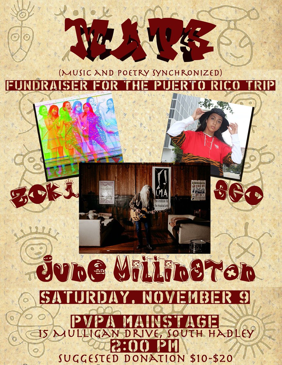 ZoeLemosMusic's tweet image. Tune in to @valleyfreeradio at 8:45 this morning to hear me and a few friends talk about @mapsmusicorg and the #PuertoRico 🇵🇷 trip #PVPA #philanthropy #donate #begenerous #supportthearts #artsforall

facebook.com/events/2495219…