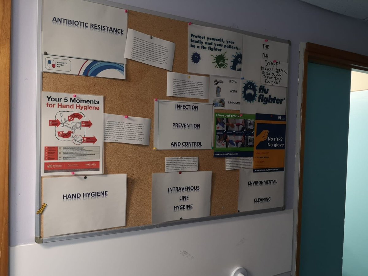 Little project for some Infection Precention and Control info for patients families and staff! My first one so no judge will try harder next time 😂🤘🏻🎉🦠💊💉 #infectionpreventionandcontrol #IPC @mike_honey123 <a href="/howes_nat/">Nat Howes</a>