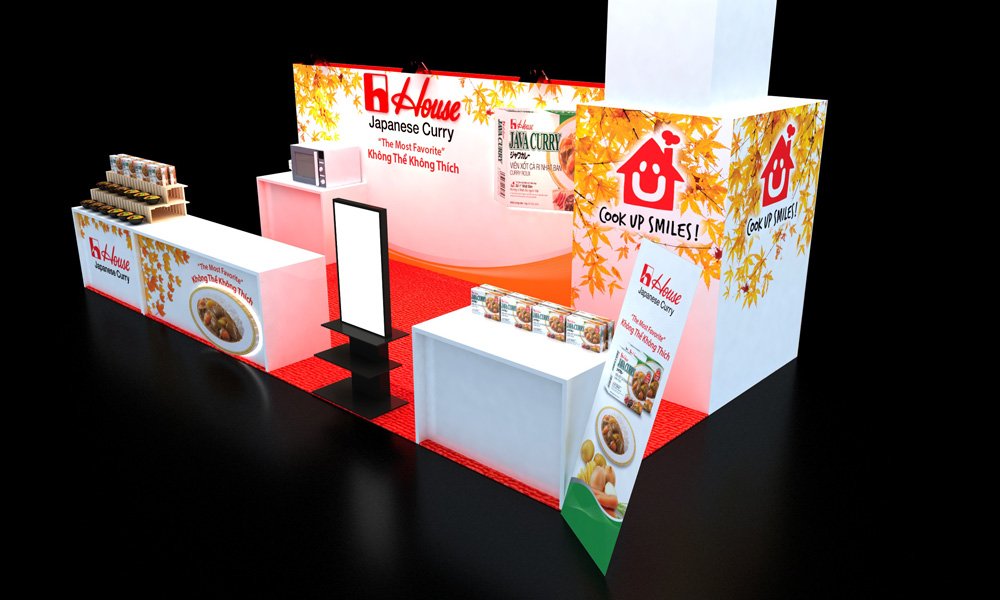 Kết quả hình ảnh cho booth quảng cáo