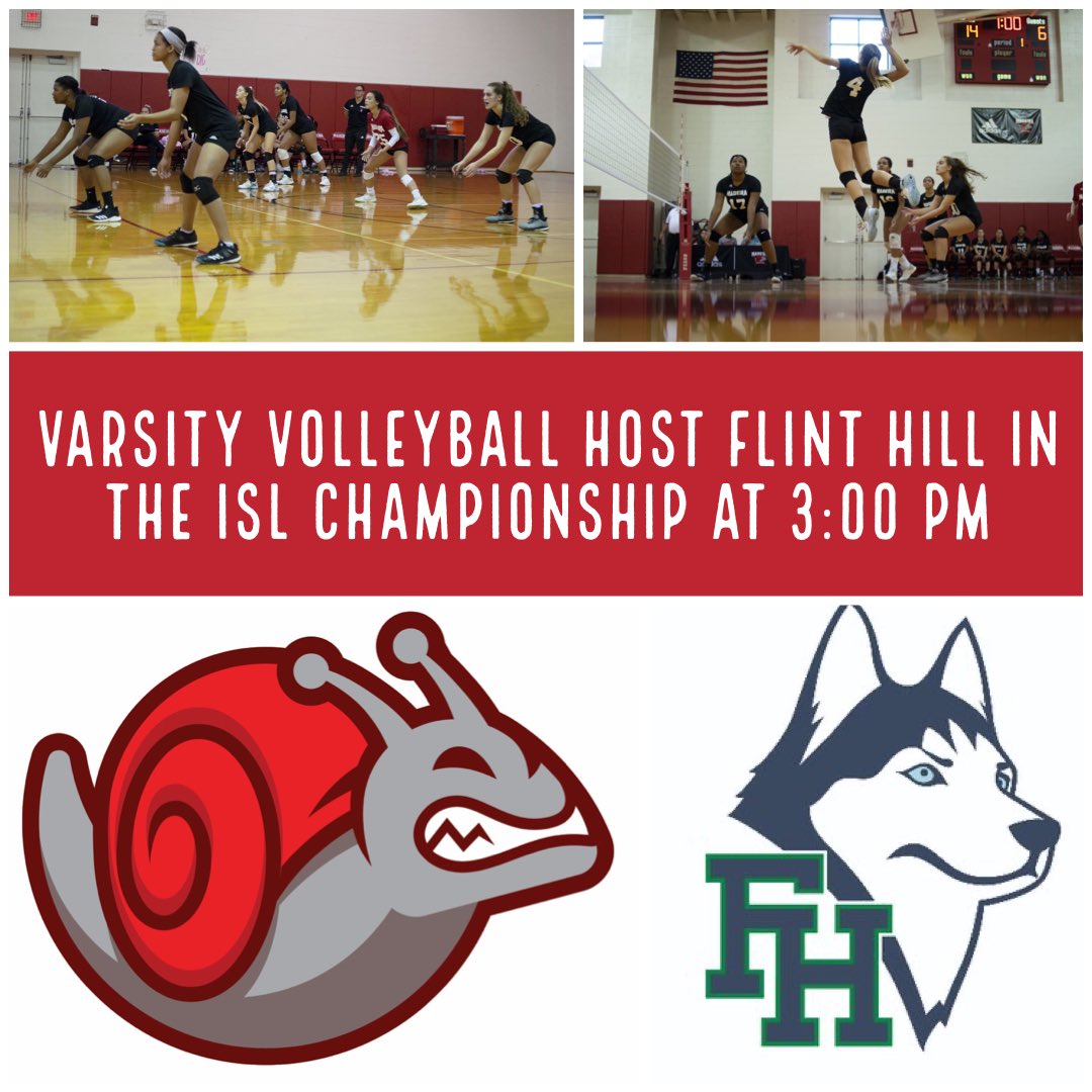 MadeiraSnails's tweet photo. Varsity #MadVB battle against the Huskies of @Athletics_FHS for the ISL Championship title at 3:00 pm. There will be throw outs and MORE! Come dressed in all black and show your spirit #ToughasSnails #WeARESnails #SupporttheSnails #BlackOut 🖤⚫️🐌 https://t.co/QJPx8zMqSB