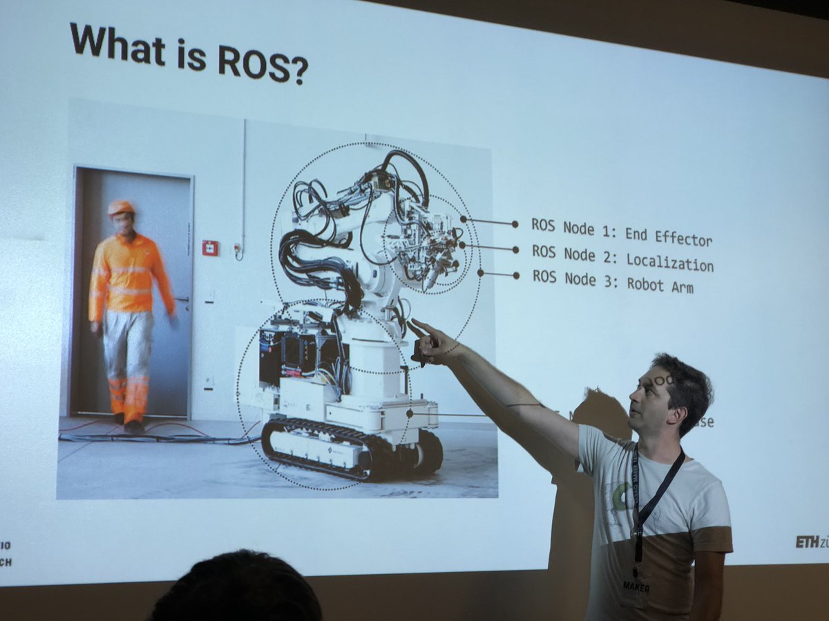 jabravoduque's tweet image. Como partners de @FRANKAEMIKA  colaboramos desde @CampTecnologico con nuestro robot  #Panda en el taller #COMPAS_fab de fabricacion digital con robots, impartido por Gonzalo Casas @gnz  de  @ETH_en   en la @MakerFaireBio