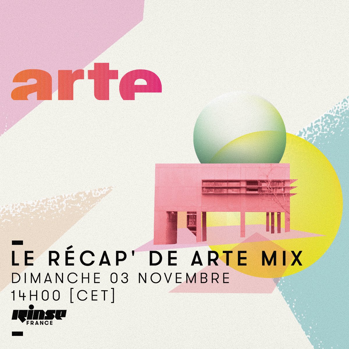 RinseFrance's tweet photo. Deuxième heure avec #LeRécap de #ArteMix jusqu'à 16h !

Les émissions de #ArteMix ici : https://t.co/jBWWTNNOxC

Juste après vous serez avec @kaialce invitée dans #LostGrooves jusqu'à 18h !

#verrouillé 🔒 https://t.co/GnEXqQ5YAj https://t.co/YLLRVjAJyc