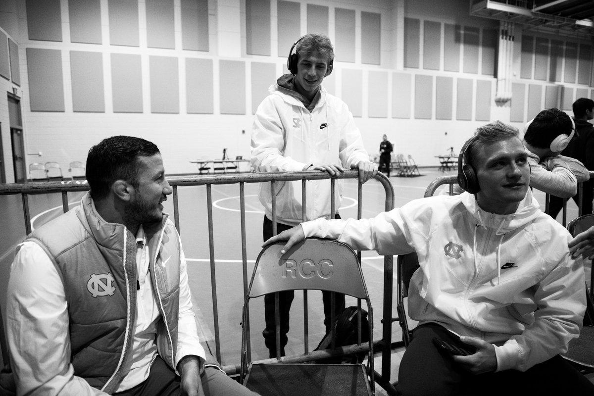 UNCWrestling's tweet photo. Who's ready to see these guys hit the mat today? (No, @CScott60kg will not be wrestling)

📸 @peyton_williams https://t.co/t78GbXNCrY