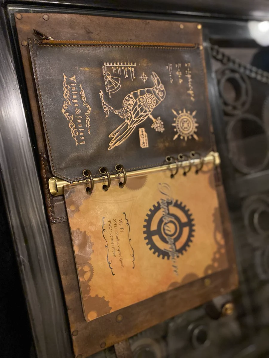 スチームパンク好きの方は是非行ってみて！京都のPunk a vaporeというカフェのギャップが凄い！！