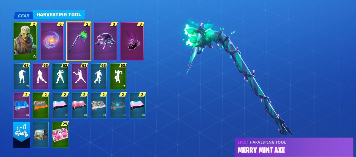 STOREPE1's tweet photo. New Minty pickaxe codes! 🎁

HTC1-0KBO-XXXX-XXXX
1PÑM-C21X-XXXX-XXXX
NIP2-5Z6K-XXXX-XXXX

And a ton more !

-RT &amp; LIKE
-FOLLOW @CAPITAOTY @mintyyplugg &amp; @lucpatdro 
-COMMENT DONE FOR A HIGHER WIN CHANCE!

Good luck y’all 😉👀
#fortnite
#mintypickaxe 
#mintycode
#MintyPickaxeCode https://t.co/qtEg6jPgmq